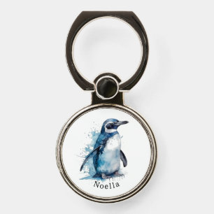 Custom Penguin Arctic Tech Accessory Phone Ring Stand