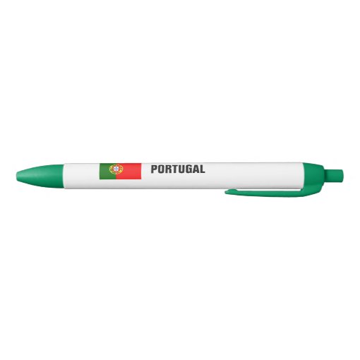 Custom pens with Portuguese flag of Portugal Zazzle