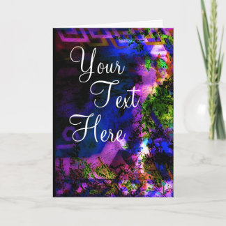 Custom Personal Greeting Card