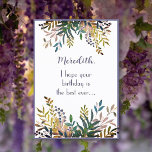 Custom, Personal Happy Birthday daughter card<br><div class="desc">Send them a card as unique as they are!</div>