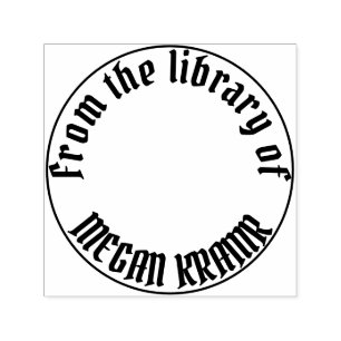 Custom Personal Library Stamp