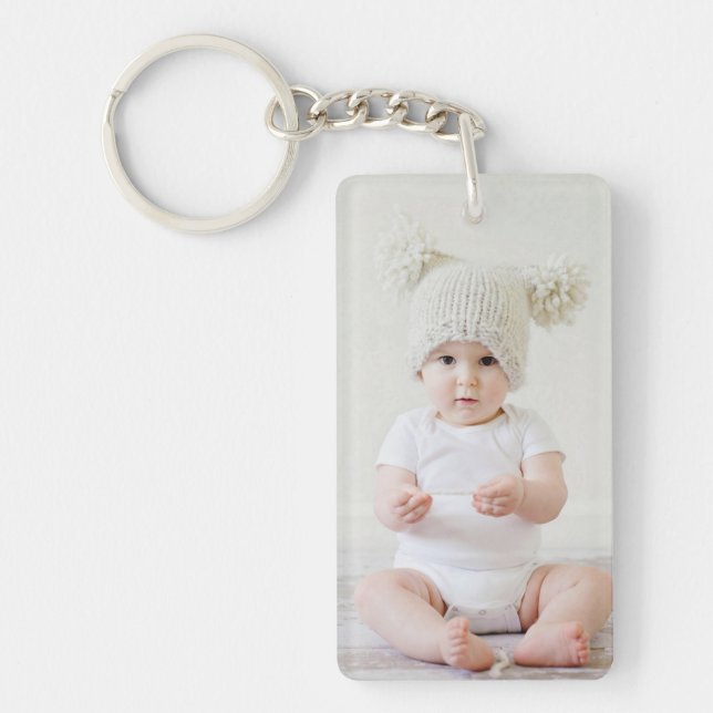 Custom personal photo keychain (Front)