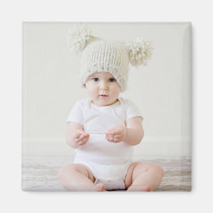 Custom personal photo magnet