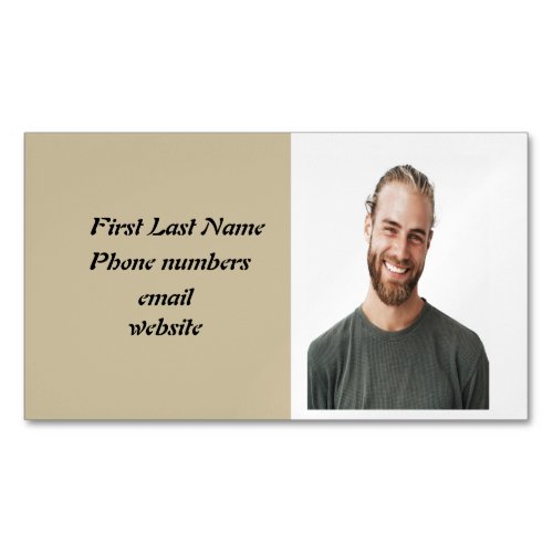 Custom Personal Photo Wolf Totem  Business Card
