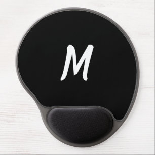 Custom Personalised Gel Mouse Mat Black