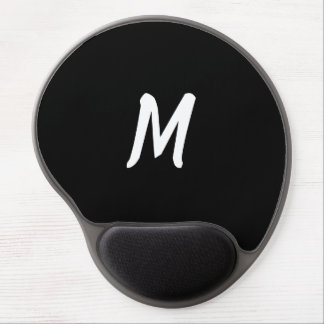 Custom Personalised Gel Mouse Mat Black