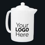 Custom Personalised Logo Teapot<br><div class="desc">Get any image or logo of yours on this beautiful teapot</div>