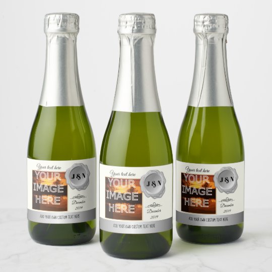 Personalised champagne bottle labels uk