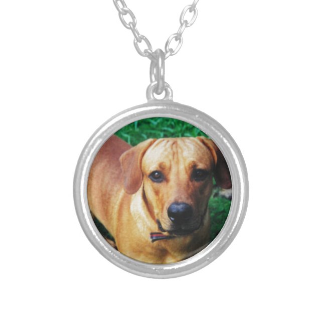 Custom Personalised Photo Pendant With Chain (Front)