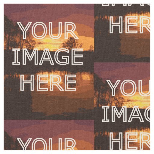 Custom Personalised Photo Printed Fabric