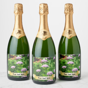 Custom Personalised Photo Sparkling Wine Bottle La Sparkling Wine Label