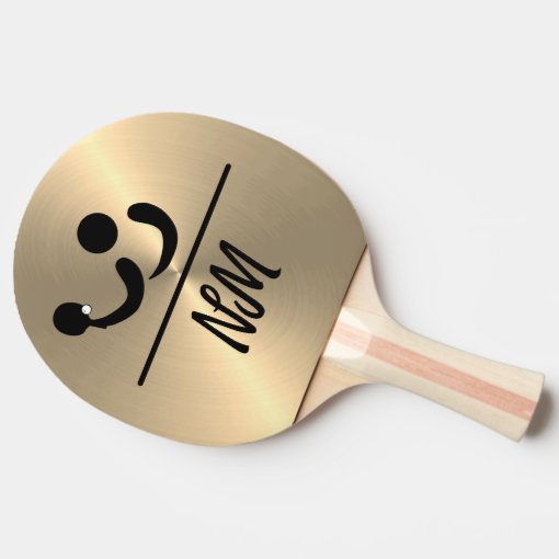 Custom Personalised Table Tennis Bat Ping Pong Paddle Zazzle