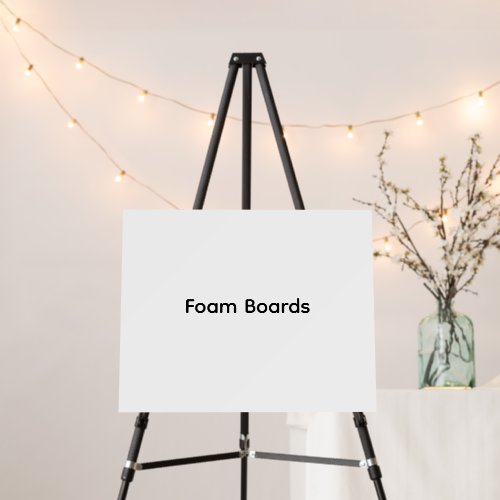 Custom Personalize | 20" x 16" Foam Core Board