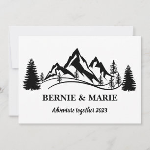 CUSTOM PERSONALIZE ADVENTURE TOGETHER INVITATION