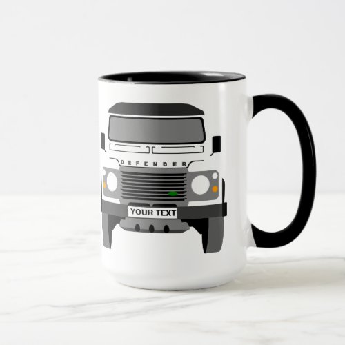 Custom Personalize Classic Land Rover  mug