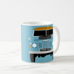 Custom Personalize Classic Land Rover Series 3 mug