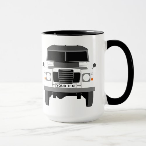 Custom Personalize Classic Mk3 Land Rover mug