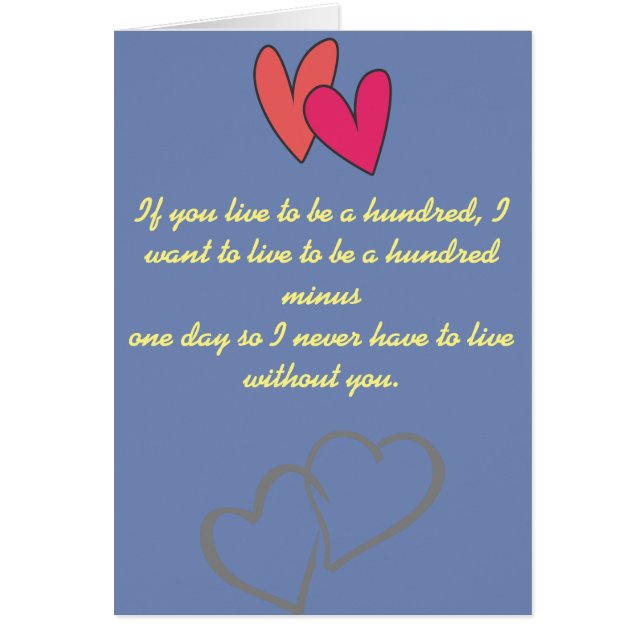 custom personalize do it yourself Anniversaries Cards (Front)