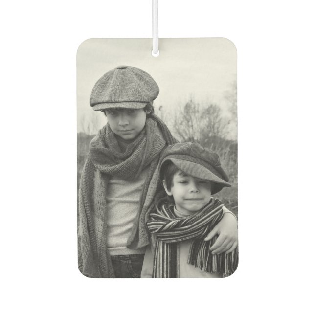 Custom Personalize Photo Family Air Freshener (Front)