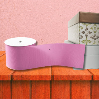 Custom Personalize Pink Artwork Photo Add Text 3" Grosgrain Ribbon