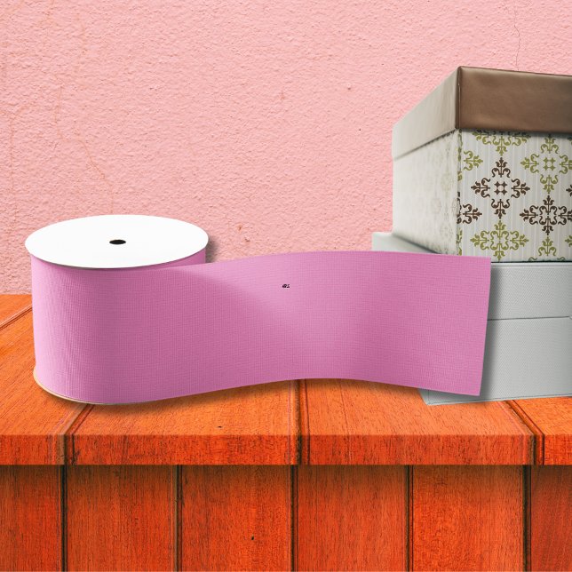 Custom Personalize Pink Artwork Photo Add Text 3" Grosgrain Ribbon (Custom Personalize Pink Artwork Photo Add Text 3" Grosgrain Ribbon)