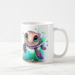 Custom Personalize Turtle Photo Turtle Quote       Coffee Mug