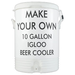 Custom Personalized 10 Gallon Portable Beer Cooler