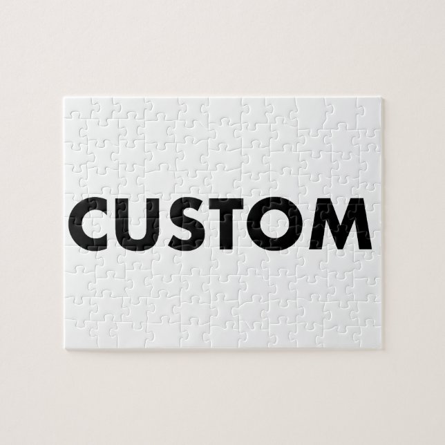 Custom Personalized 110 Piece 8" x 10" Landscape Jigsaw Puzzle (Horizontal)