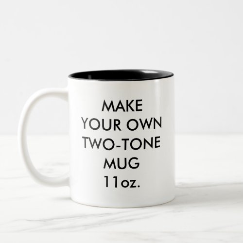 Custom Personalized 11oz Black Two_Tone Mug