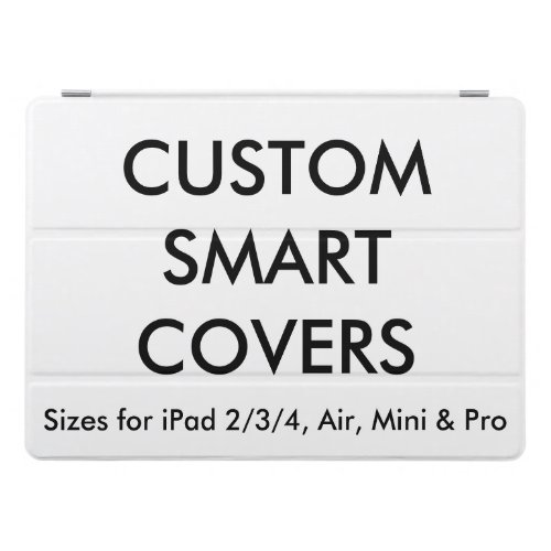 Custom Personalized 129 iPad Pro Smart Cover