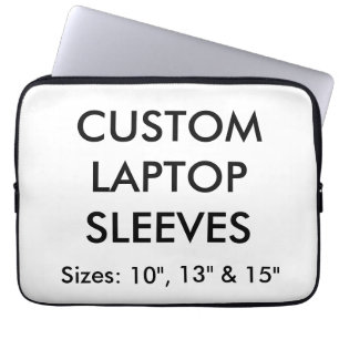 Custom Personalized 13" Laptop or Mac Sleeve Blank