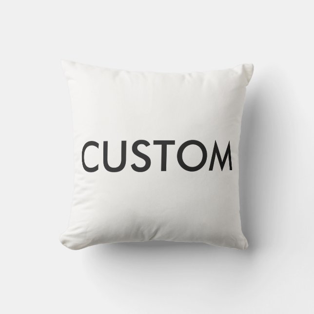 Custom Personalized 16" OUTDOOR POLY Throw Pillow (Front)
