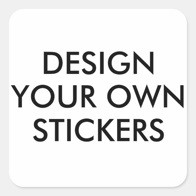 Custom Personalized 1.5" Square Stickers (Front)