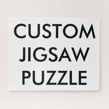 Custom Personalized 20"x16" Jigsaw Puzzle Blank by CustomBlankTemplates at Zazzle