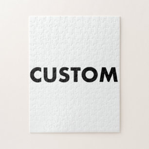 Custom Personalized 252 Piece 14" x 11" Portrait Jigsaw Puzzle