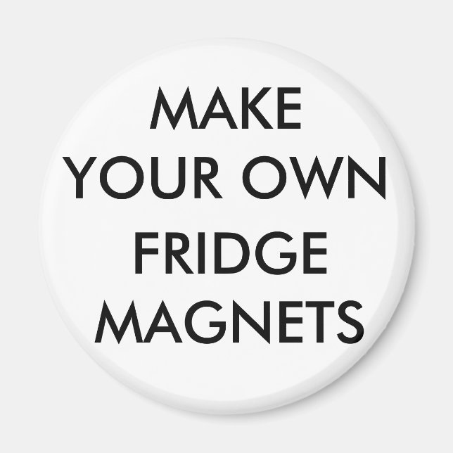 Custom Personalized 2.25 Round Refrigerator Magnet (Front)