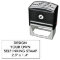 Custom Personalized 2.9" x 1.4" Self-inking Stamp