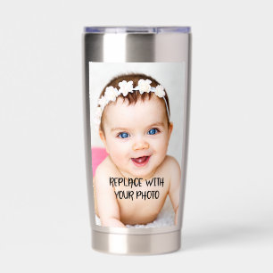 Custom  personalized (2 sided) insulated tumbler