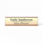 Custom Personalized 2 x 8 Desk Nameplate