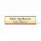 Custom Personalized 2 x 8 Desk Nameplate