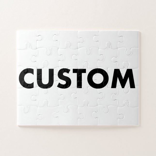 Custom Personalized 30 Piece 11" x 14" Landscape Jigsaw Puzzle (Horizontal)