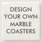 Custom Personalized 4" Marble Stone Coaster