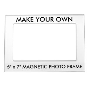 Custom Personalized 5" x 7" Magnetic Picture Frame