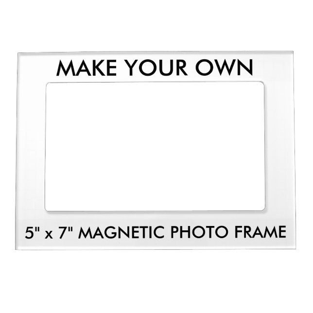 Custom Personalized 5" x 7" Magnetic Picture Frame (Front)