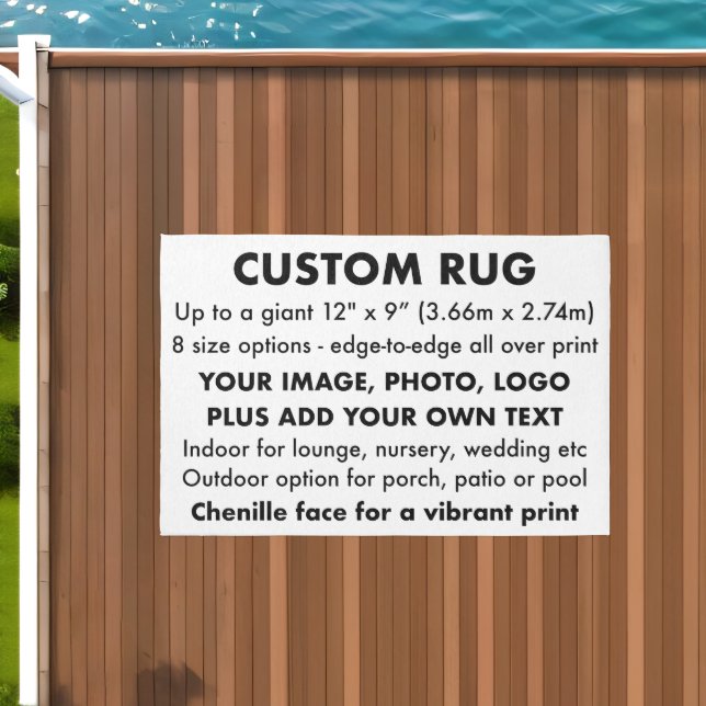 Custom Personalized 6' x 4' Outdoor Rug (Insitu (Outdoor 1))