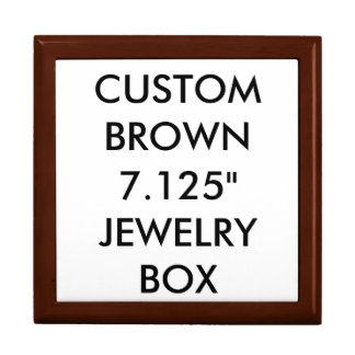 Custom Personalized 7.125" Lacquered Jewelry Box