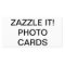 Custom Personalized 8" x 4" Photo Card Blank