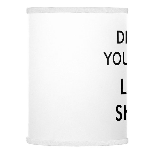 Custom Personalized 9.25" High Lamp Shade (Left)