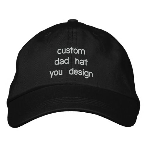 Custom Personalized Adjustable Dad Baseball Hat