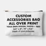 Custom personalized All Over Print Accessories Bag